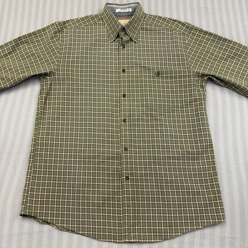 Orvis Sporting Traditions Men's Size Large Long Sleeve Button Down Plaid Shirt‎